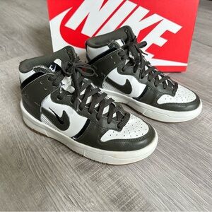 Nike Dunk High Sneakers Cargo Khaki-Black